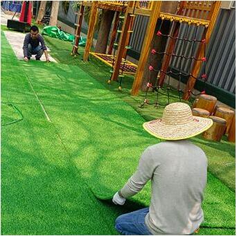 人造草坪的施工流程